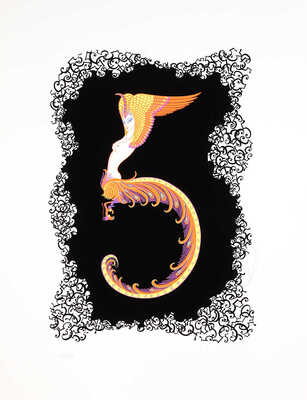 Эрте (Тыртов Роман Петрович). Numbers (Серия «Цифры» от 0 до 9) 